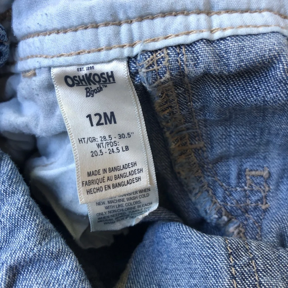 OshKosh B’gosh Carpenter Style Overalls